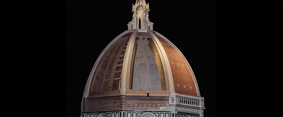 Modello della cupola brunelleschiana