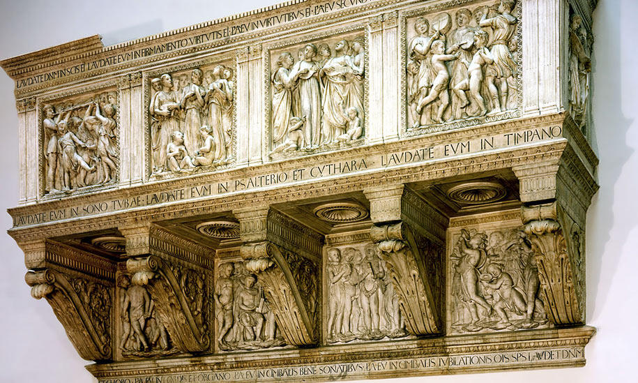 Luca della Robbia, Cantoria, Museo dell'Opera del Duomo