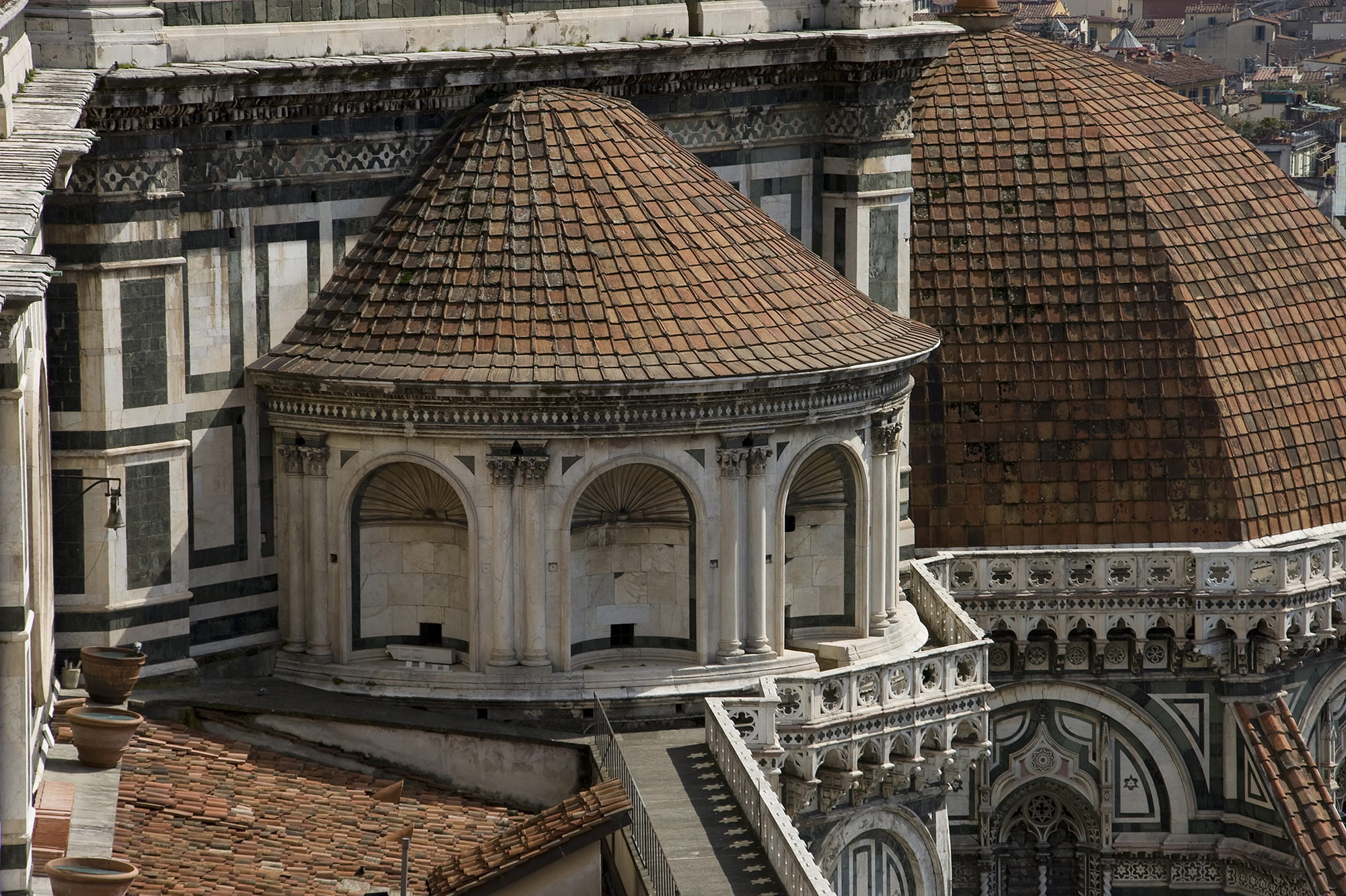 Cupola del Duomo, esedra