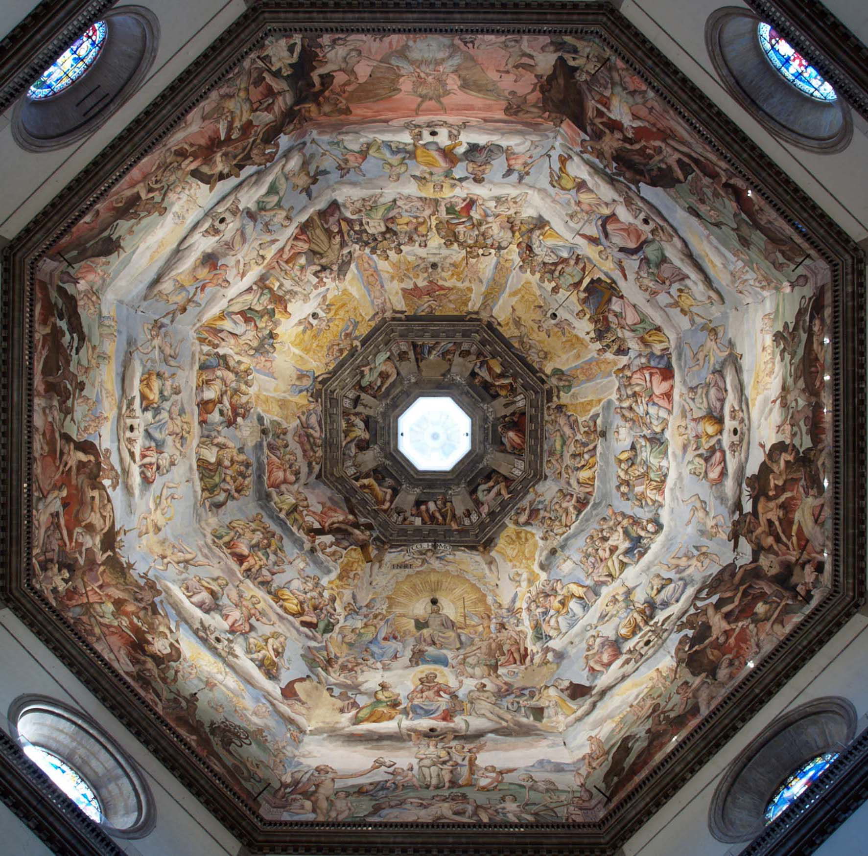 Frescoed vault of Brunelleschi's dome