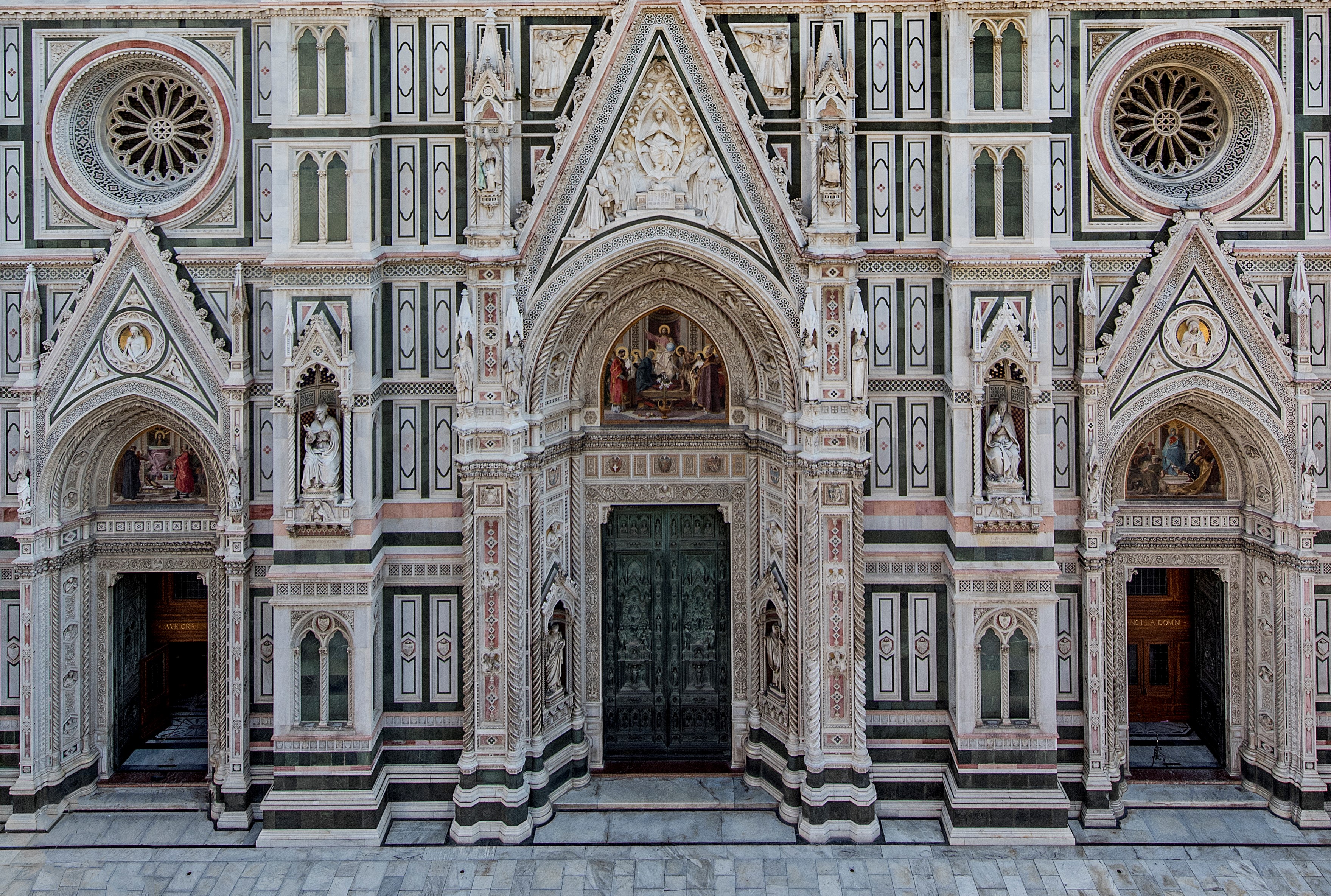 01 - Duomo di Firenze, focus facciata