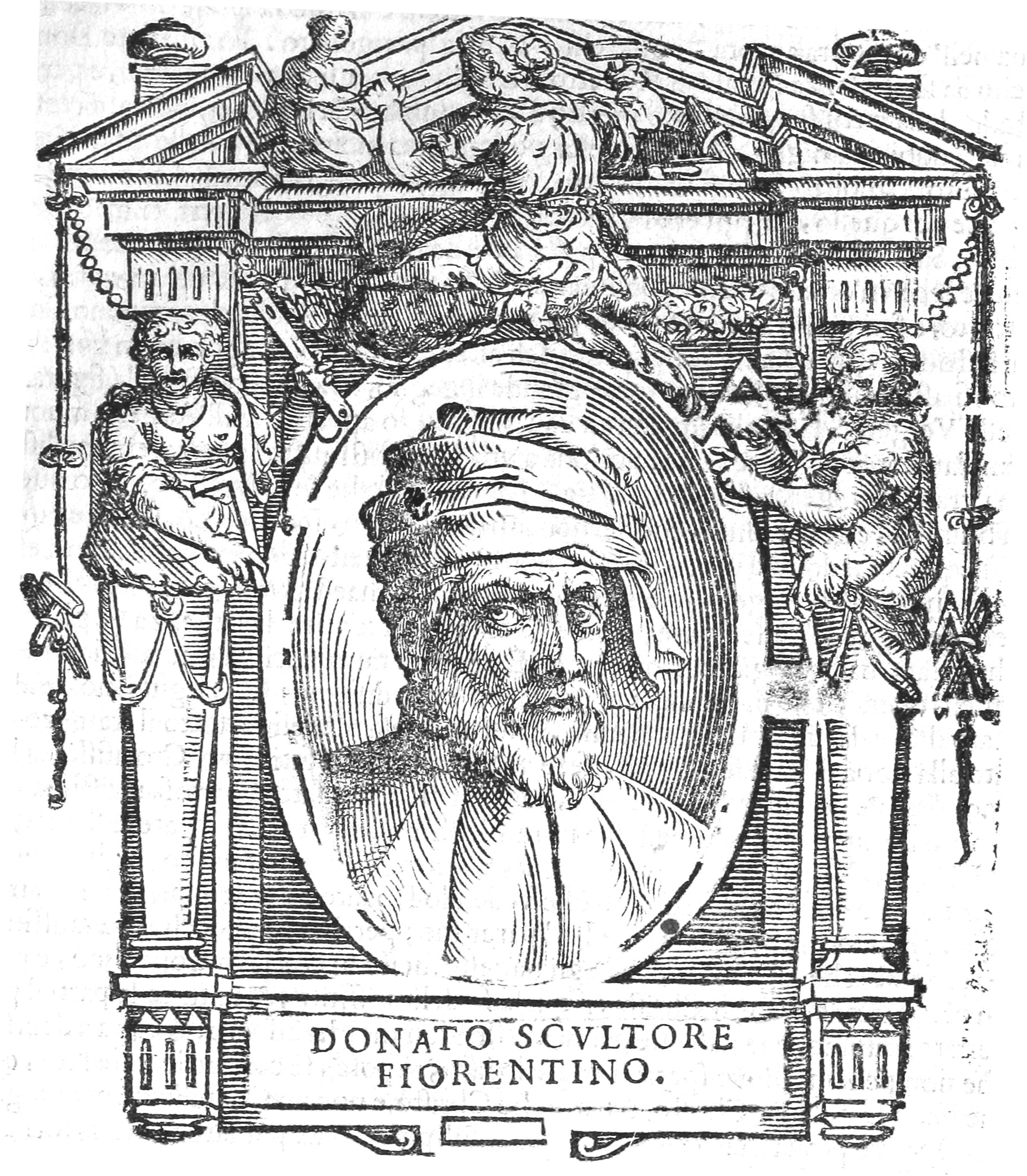 Vasari - Ritratto di Donatello