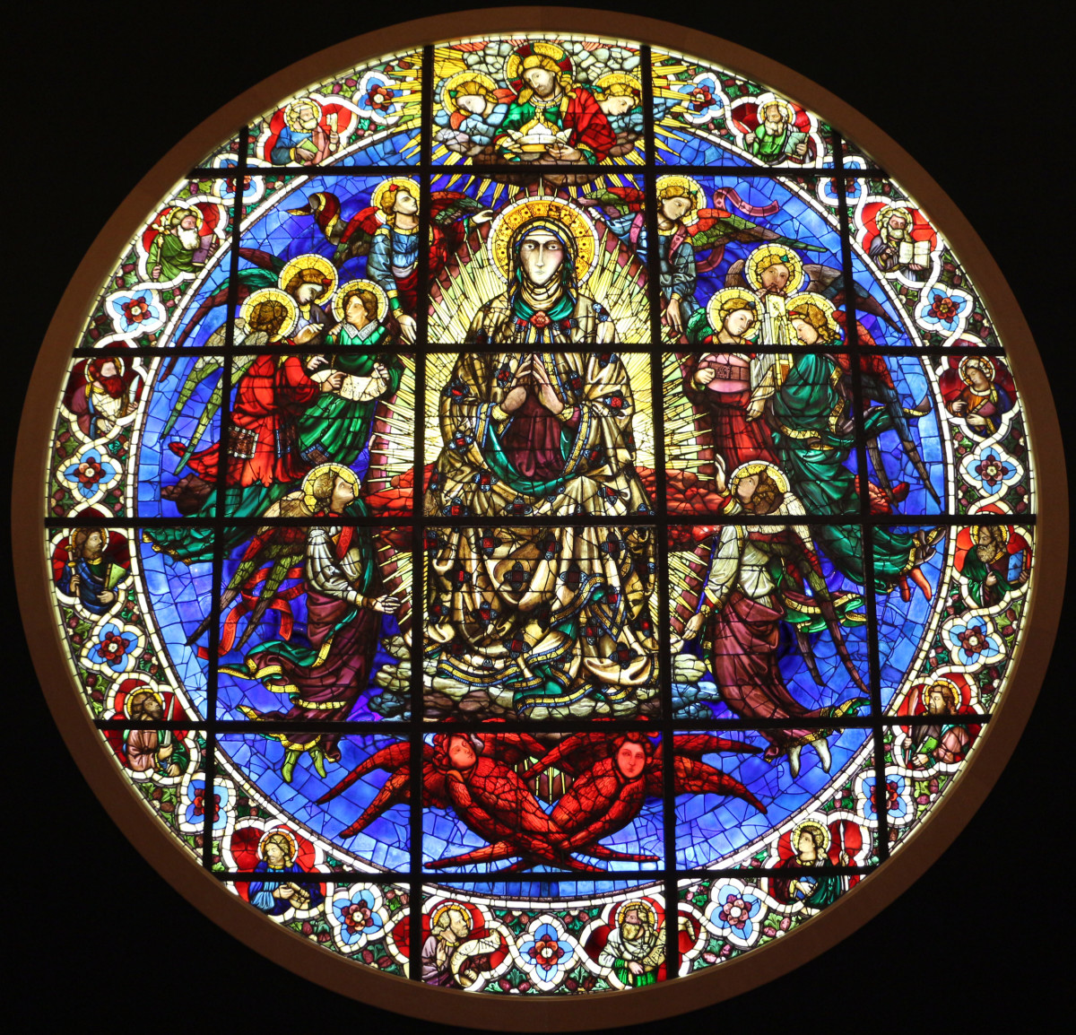 Lorenzo Ghiberti, Assunzione della Vergine