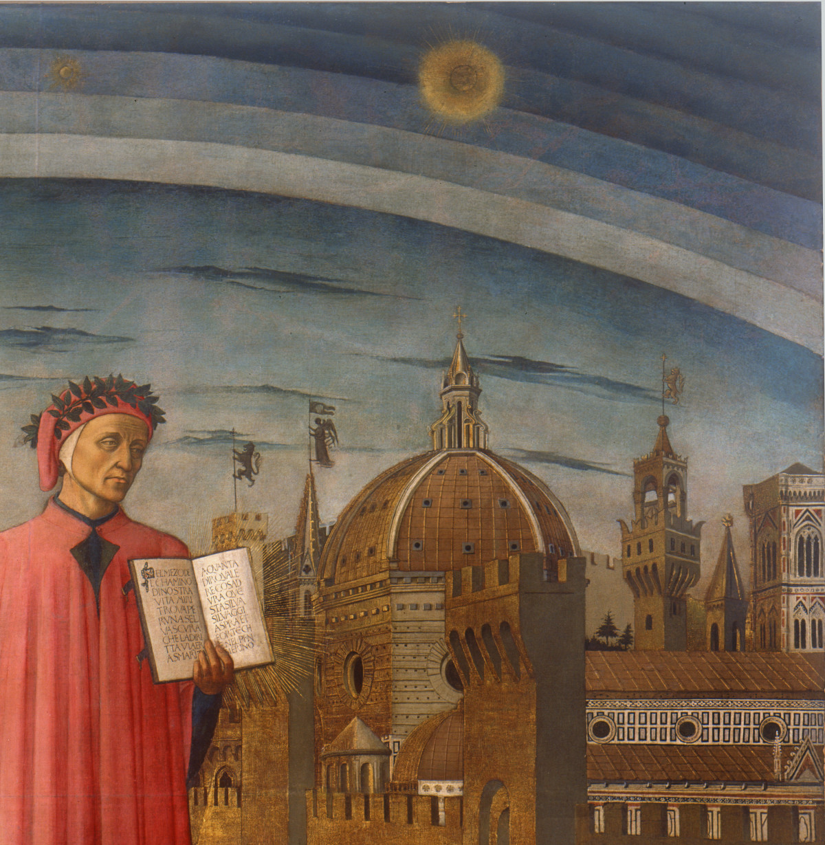 Domenico di Michelino, Dante, Firenze e la Divina Commedia