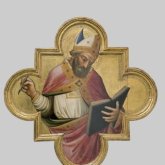 Mariotto di Nardo, Cristo e Dottori della Chiesa