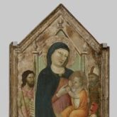 Pittore fiorentino, Madonna del latte tra santi
