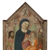 Pittore fiorentino, Madonna del latte tra santi