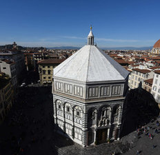 Baptistery, top view