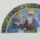 Andrea Della Robbia, Dio Padre e angeli