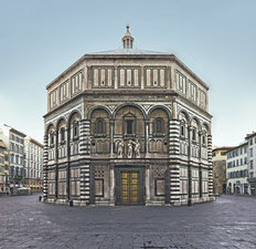 Baptistery before restoration