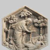 Andrea Pisano, Formelle dal lato ovest del Campanile di Giotto