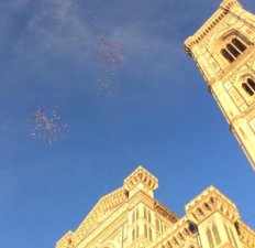 Lancio dei palloncini