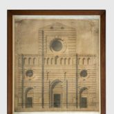 Emilio De Fabris, Progetto di ossatura per la facciata della Cattedrale
