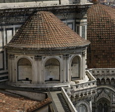 Dome, exedra