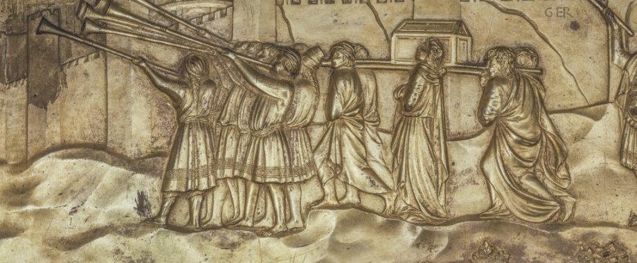 Lorenzo Ghiberti - 010  Porta del Paradiso , Storie di Giosuè , part. 24 - Firenze , Museo dell' Opera del Duomo 