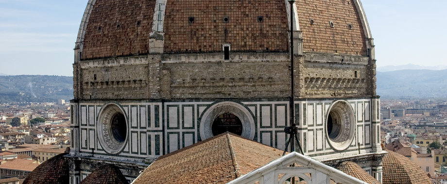 Cupola del Duomo vista dal fronte