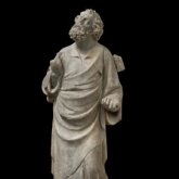 Scultori vari, Cristo in gloria, Cristo benedicente e due profeti